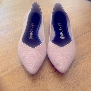 Petal Pink Rothy’s 9.5 (The Point, classic flats)